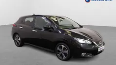 Black Used 2021 Nissan Leaf Tekna Hatchback | £10,199 (Fair price)