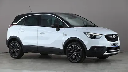Used Vauxhall Crossland X Elite 131 HP (96 kW) 2019 White SUV
