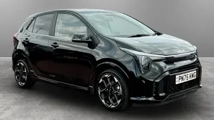 Used Kia Picanto GT-Line S 69 HP (50 kW) 2025 Black Hatchback