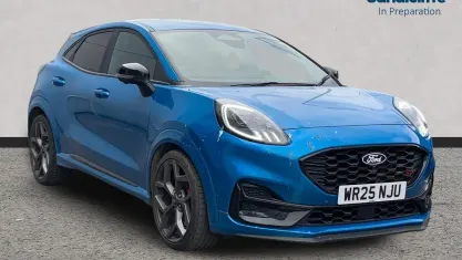 Used Ford Puma ST 170 HP (125 kW) 2026 Digital aqua blue (premium paint) SUV