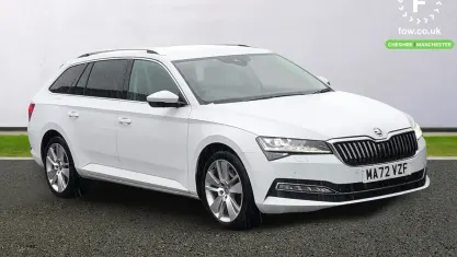 Second-hand Skoda Superb SE L 150 CP (110 kW) 2022 Alb Break