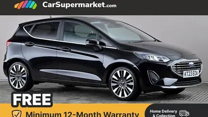 Used Ford Fiesta Titanium X 101 HP (74 kW) 2023 Black Hatchback