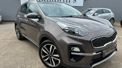 Used Kia Sportage 136 HP (100 kW) 2021 Brown SUV