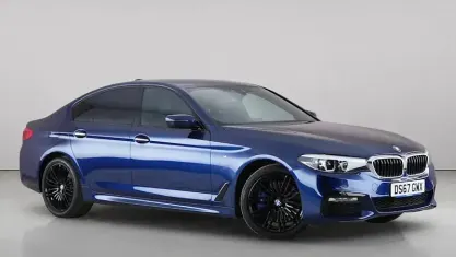 Used BMW 540 M Sport 340 HP (250 kW) 2017 Blue Sedan