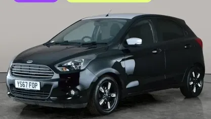 Used Ford Ka Plus Zetec 86 HP (63 kW) 2017 Black Hatchback
