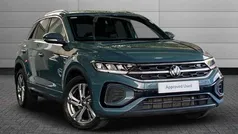 Petrol blue Used 2023 VW T-Roc R-line SUV | £23,550 (Fair price)