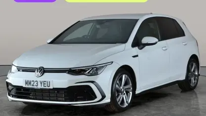 Used VW Golf VIII R-line 150 HP (110 kW) 2023 White Hatchback
