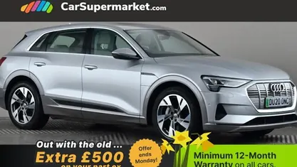 Used Audi e-tron Design 300 kW (408 HP) 2020 Silver SUV