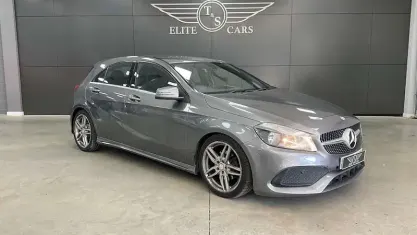 Begagnad Mercedes A160 AMG line 102 HK (75 kW) 2018 Halvkombi