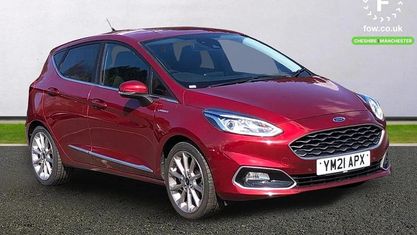 Używany Ford Fiesta Sport 155 KM (114 kW) 2021 Czerwony Hatchback