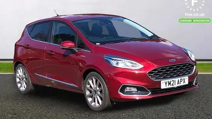 Used Ford Fiesta Sport 155 HP (114 kW) 2021 Red Hatchback