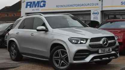 Used Mercedes GLE300 AMG Line Premium 245 HP (180 kW) 2019 Silver SUV