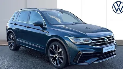 Blue Used 2023 VW Tiguan R-line SUV | £27,891 (Fair price)