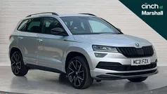 Silver Used 2021 Skoda Karoq SportLine SUV | £22,692 (Fair price)