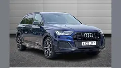 Blue Used 2023 Audi Q7 Black Edition SUV | £51,995 (Fair price)
