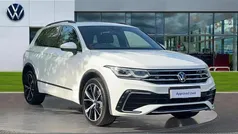 Pure white Used 2023 VW Tiguan R-line SUV | £28,515 (Fair price)