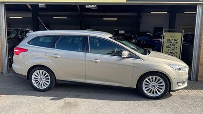 Używany Ford Focus Titanium X 125 KM (91 kW) 2017 Srebrny Kombi