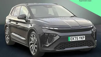 Black magic pearl effect Used 2025 Skoda Elroq SportLine SUV | £34,390 (Fair price)