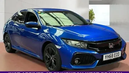 Used Honda Civic SR 126 HP (92 kW) 2018 Blue Hatchback