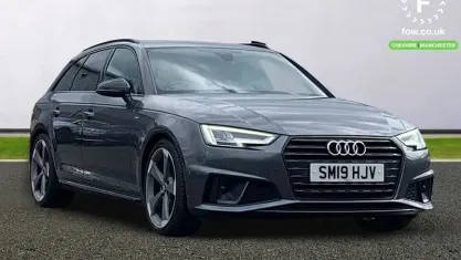 Used Audi A4 Black Edition 150 HP (110 kW) 2019 Grey Estate