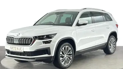 Used Skoda Kodiaq SE L Executive 150 HP (110 kW) 2023 White SUV
