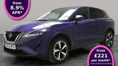 Blue Used 2022 Nissan Qashqai N-Connecta SUV | £16,518 (Fair price)