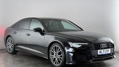 Używany Audi A6 Black Edition 204 KM (150 kW) 2021 Szary Sedan/Limuzyna