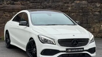 Used Mercedes CLA180 AMG line 122 HP (89 kW) 2017 Coupe