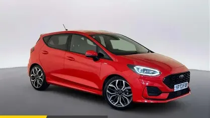 Used Ford Fiesta ST-Line X 125 HP (91 kW) 2023 Red Hatchback