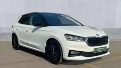 Moon white metallic black magic pearl effect Used 2025 Skoda Fabia Design Edition Hatchback | £18,550 (Fair price)