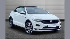 White Used 2022 VW T-Roc Cabriolet R-line Cabriolet | £24,650 (Fair price)