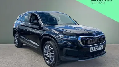 Used Skoda Kodiaq SE L Executive 150 HP (110 kW) 2023 Black SUV