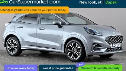 Used Ford Puma ST-Line 125 HP (91 kW) 2023 Silver SUV