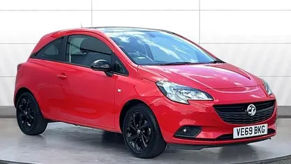 Used Vauxhall Corsa 90 HP (66 kW) 2019 Red Hatchback