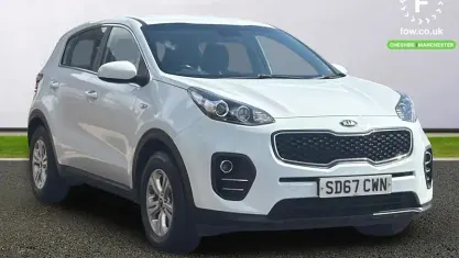 Used Kia Sportage 116 HP (85 kW) 2017 White SUV