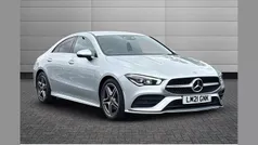 Silver Used 2021 Mercedes CLA180 AMG Line Premium Sedan | £21,990 (Fair price)