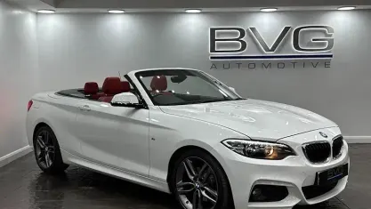 Used BMW 220 M Sport 184 HP (135 kW) 2015 White Cabriolet