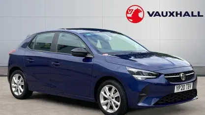 Used Vauxhall Corsa 75 HP (55 kW) 2020 Blue Hatchback
