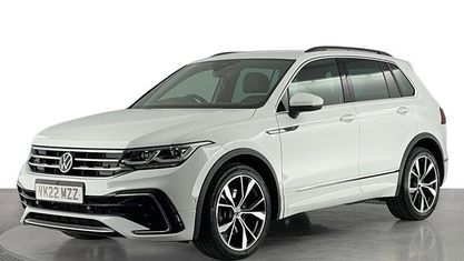 Używany VW Tiguan R-line 200 KM (147 kW) 2022 Biały SUV