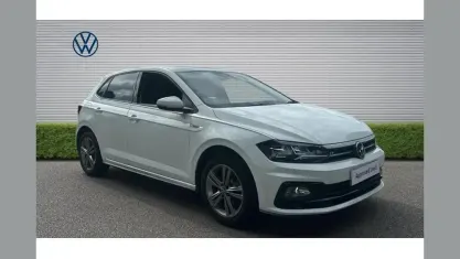 Used VW Polo R-line 110 HP (80 kW) 2021 White Hatchback