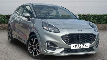 Begagnad Ford Puma ST-Line 155 HK (114 kW) 2023 Silver SUV