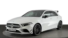White Used 2022 Mercedes A35 AMG Premium Plus Hatchback | £30,520 (Fair price)