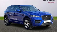 Blue Used 2020 Jaguar F-Pace R-Sport SUV | £25,377 (Fair price)