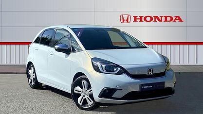 Używany Honda Jazz Hybrid 109 KM (80 kW) 2022 Biały Hatchback
