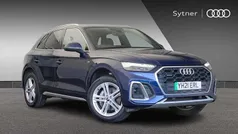 Blue Used 2021 Audi Q5 S-Line SUV | £29,750 (Fair price)