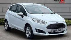 White Used 2017 Ford Fiesta Zetec Hatchback | £7,895 (Fair price)