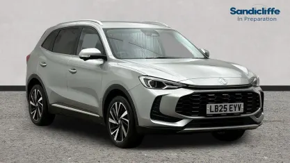 Used MG ZS Trophy 196 HP (144 kW) 2024 Metallic  monument silver SUV