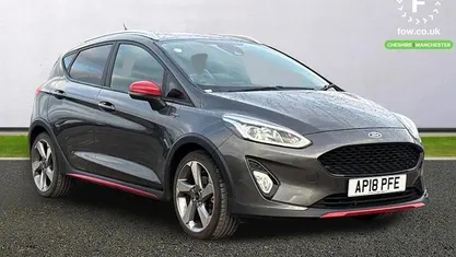 Grey Used 2018 Ford Fiesta Active X Hatchback | £9,499 (Fair price)