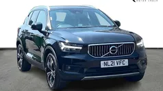Onyx black Used 2021 Volvo XC40 Inscription SUV | £26,350 (Fair price)