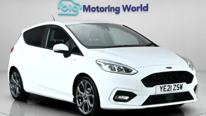 Used Ford Fiesta ST-Line 125 HP (91 kW) 2021 White Hatchback